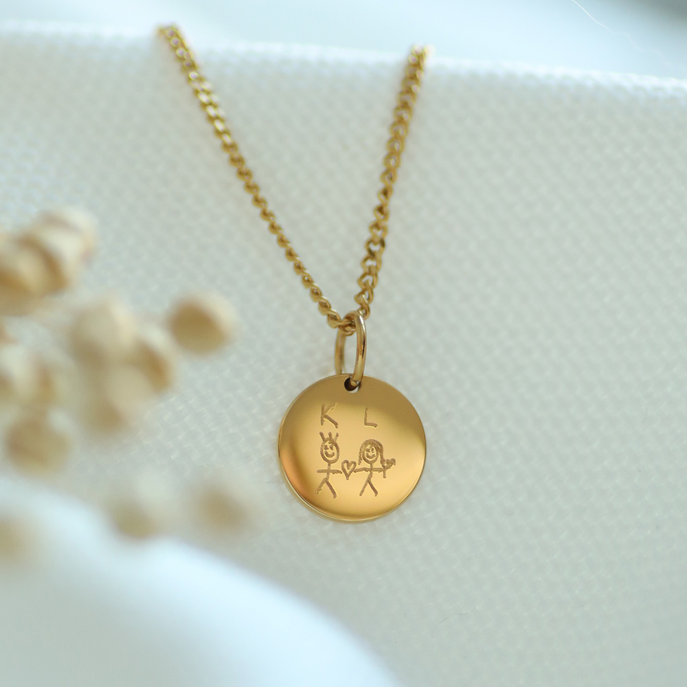 Handwriting Collection necklace